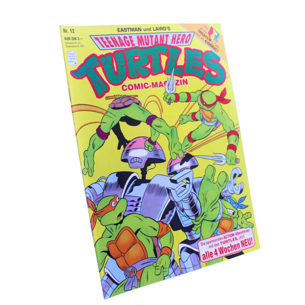 TMNT Comic Magazin Nr. 12 – Iss schneller, Don! | Condor 1991 | Vater Natur | Neuwertig
